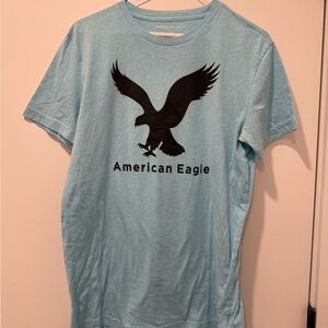 American Eagle Outfitters Blue T-Shirt for Men (M)